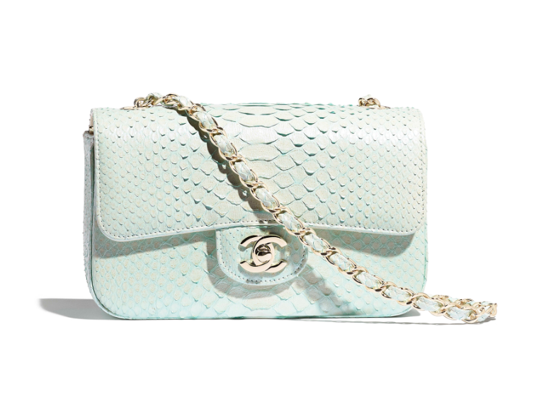 Chanel - Python Mini Flap Bag