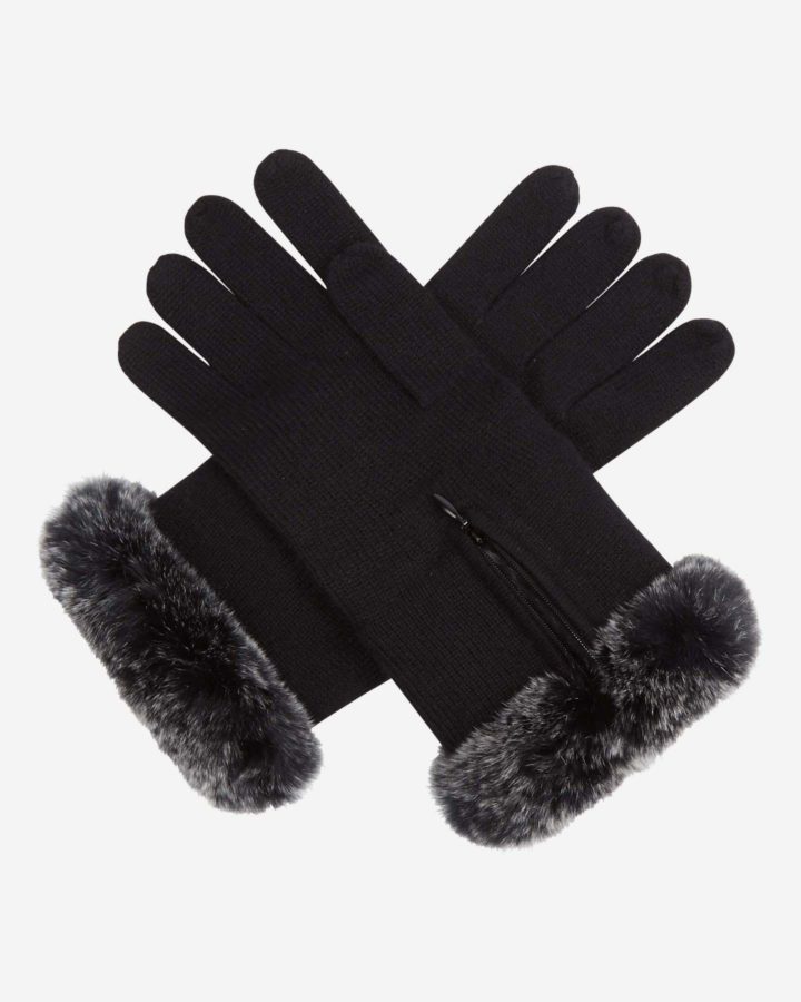 N. Peal - Fur & Cashmere Gloves