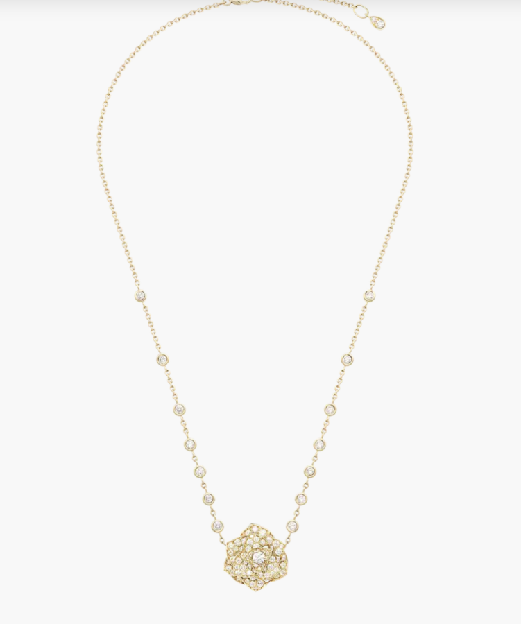 Piaget - 18k Rose Gold Diamond Necklace