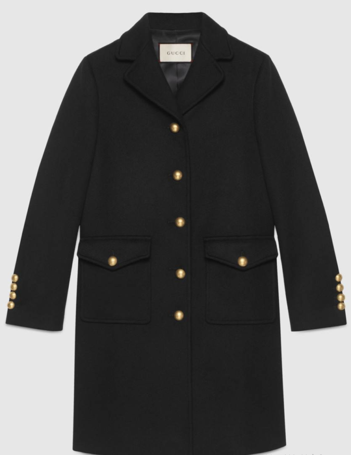 Gucci - Wool Coat with Double G