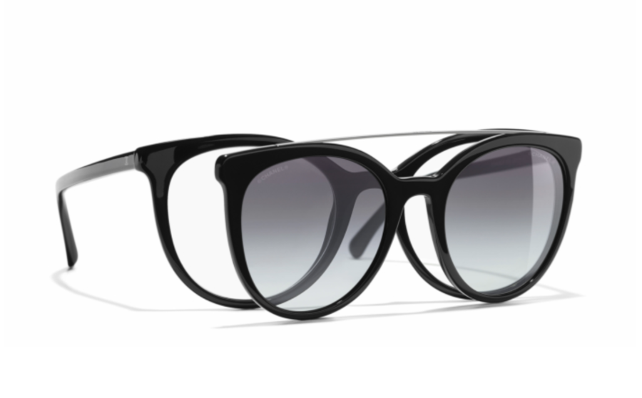 Chanel - Clip On Sunglasses